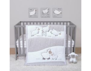 Trend Lab Sleepy Sheep 4-Piece Crib Bedding Set