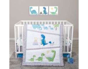 Trend Lab Dinosaur Pals 4-Piece Crib Set