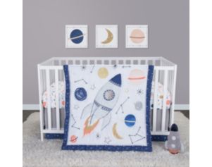 Trend Lab Cosmic Rocket 4-Piece Crib Set