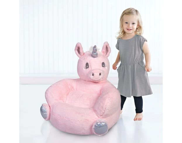 Unicorn store plush chair