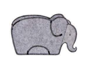 Trend Lab Welcome Baby Elephant Shaped 5-Piece Gift Set