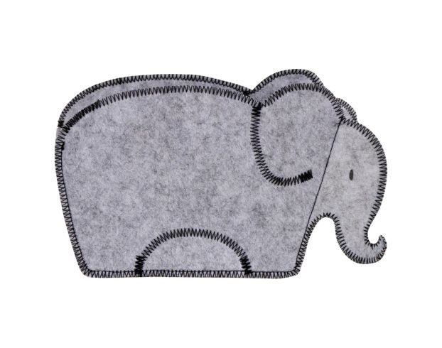 Trend Lab Welcome Baby Elephant Shaped 5-Piece Gift Set large image number 2
