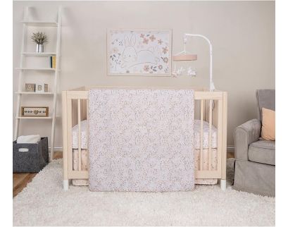 Trend Lab Llc Sammy & Lou Cottage Floral 3-Piece Crib Bedding Set