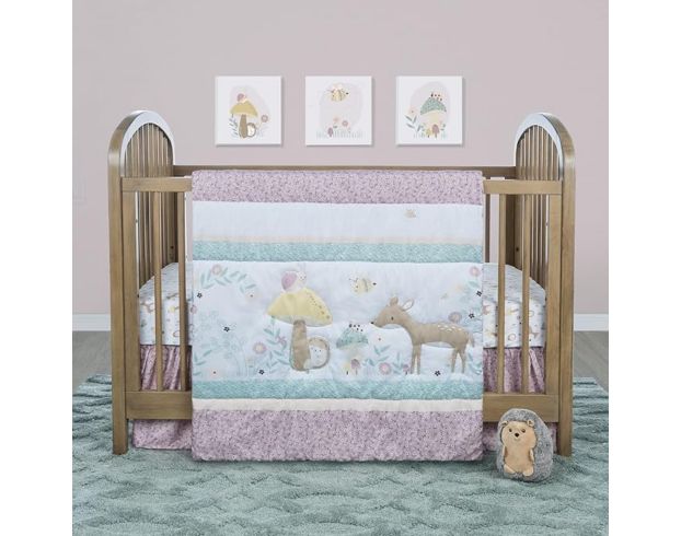 Trend Lab Llc Sammy & Lou Enchanted Garden 4-Piece Crib Bedding Set large image number 1