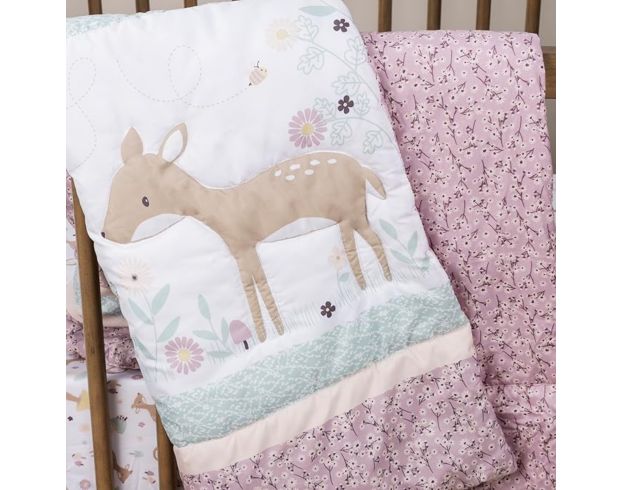 Trend Lab Llc Sammy & Lou Enchanted Garden 4-Piece Crib Bedding Set large image number 6