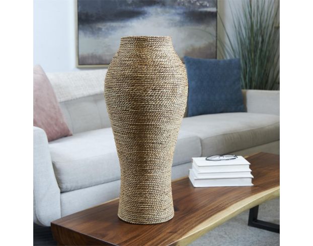 Uma Enterprises, Inc 24" Seagrass Wrapped Tall Vase large image number 4