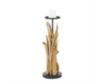 Uma Enterprises, Inc 31" Teakwood Tall Floor Candle Holder small image number 1