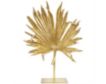 Uma 20 x 26 Gold Polystone Palm Leaf Sculpture small image number 1