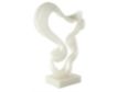 Uma 20 x 14 White Polystone Wave Sculpture small image number 2