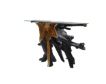 Uma Enterprises, Inc Woodland Black Teak Wood Console Table small image number 3