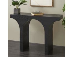 Uma Enterprises, Inc Archie Matte Black Sofa Table