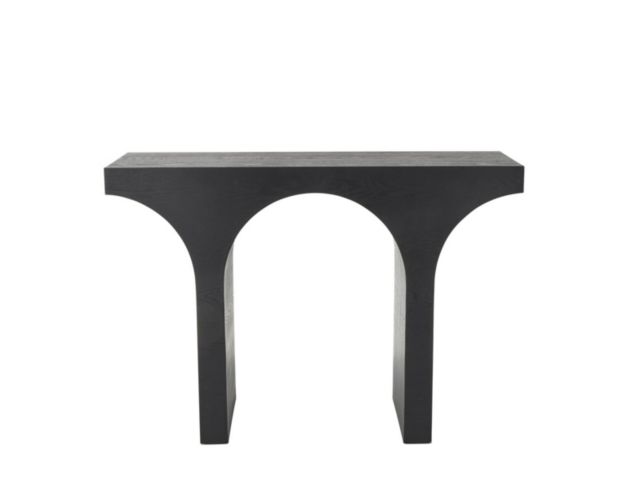 Uma Enterprises, Inc Archie Matte Black Sofa Table large image number 3