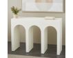 Uma Enterprises, Inc Archie Matte White Sofa Table small image number 1