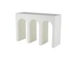 Uma Enterprises, Inc Archie Matte White Sofa Table small image number 3