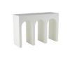 Uma Enterprises, Inc Archie Matte White Sofa Table small image number 4