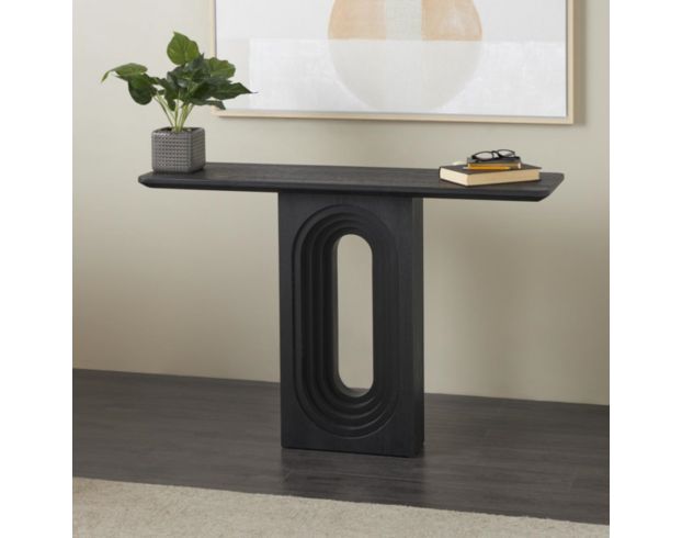 Uma Enterprises, Inc Enzo Black Console Table large image number 6