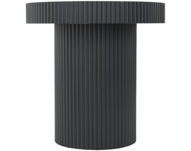 Uma Enterprises, Inc Origins Round Black End Table large image number 1