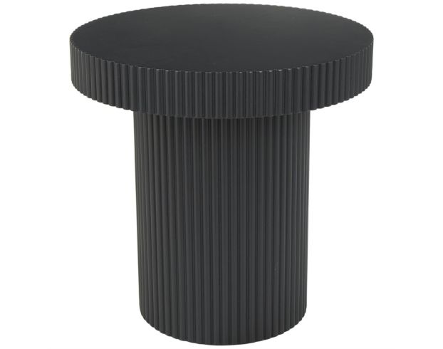 Uma Enterprises, Inc Origins Round Black End Table large image number 3