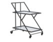 Uma Enterprises, Inc High-Tier Glass Bar Cart small image number 3