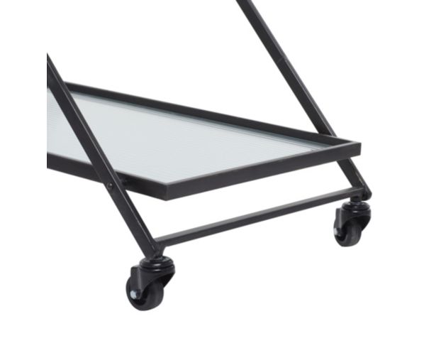 Uma Enterprises, Inc High-Tier Glass Bar Cart large image number 6