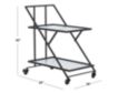 Uma Enterprises, Inc High-Tier Glass Bar Cart small image number 8