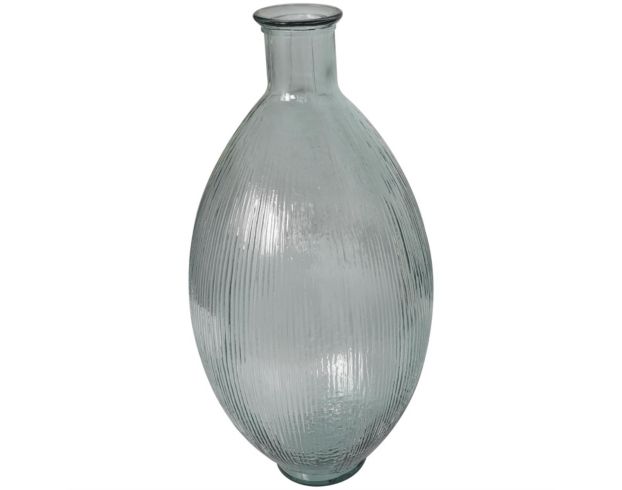 Uma 23-Inch Ribbed Spanish Glass Vase large image number 3