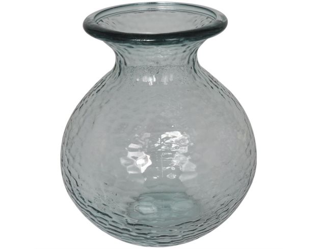 Uma 13-Inch Spanish Glass Textured Vase large image number 1