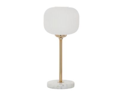 Uma White Metal Table Lamp