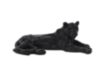 Uma Black Polystone Panther Sculpture small image number 1