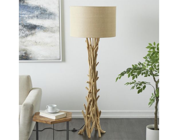 Uma Driftwood Floor Lamp large image number 4