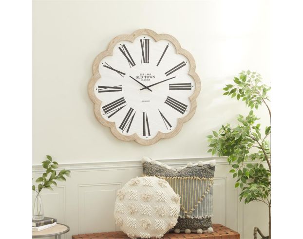 Uma 33 x 33 Scallop Frame Clock large image number 5