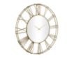 Uma 30 x 30 Gold Mirror Clock small image number 2