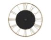 Uma 30 x 30 Gold Mirror Clock small image number 3