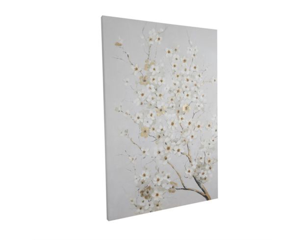 Uma Floral Branch Canvas Wall Art large image number 3