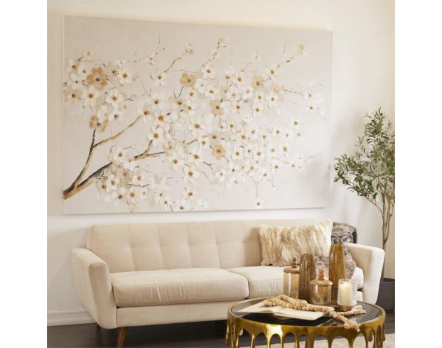 Uma Floral Branch Canvas Wall Art large image number 5