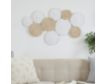 Uma 44 x 26 White Rope Wall Decor small image number 4