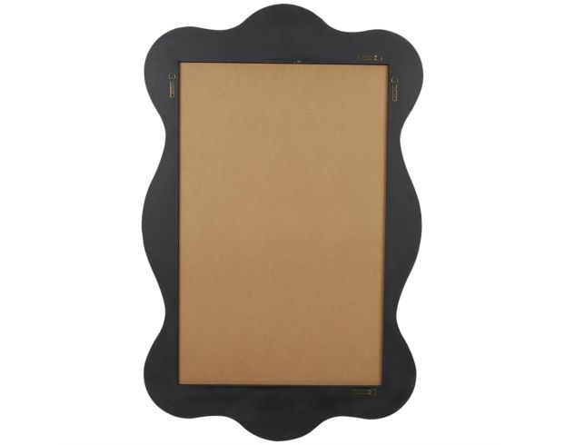 Uma Brown Wavy Wall Mirror large image number 3