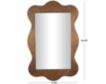 Uma Brown Wavy Wall Mirror small image number 5