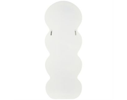 Uma White Wavy Full-Length Mirror