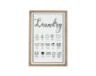 Uma 22 x 32 Laundry Chart Wall Art small image number 1