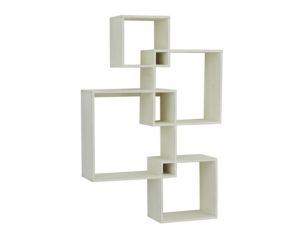 Uma Interlocking Squares Wall Shelf