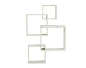 Uma Interlocking Squares Wall Shelf