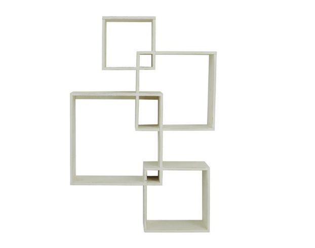 Uma Interlocking Squares Wall Shelf large image number 3