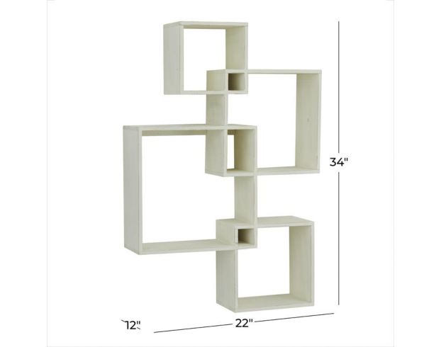 Uma Interlocking Squares Wall Shelf large image number 5