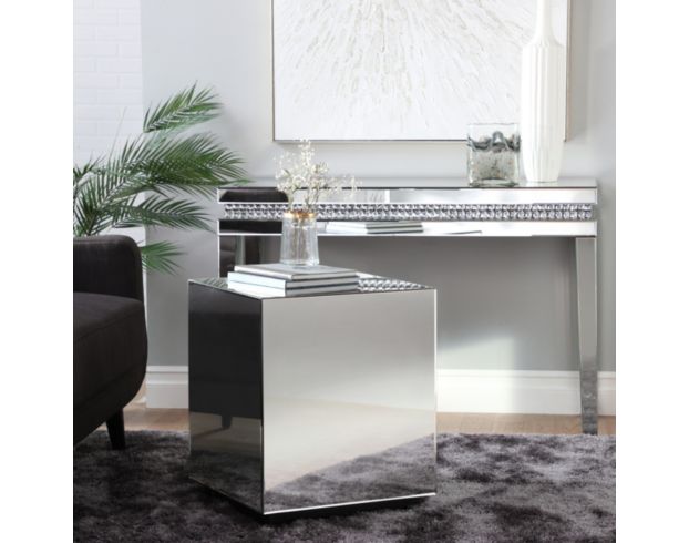 Uma Roxy Mirror Accent Table large image number 3