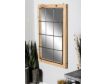 Uma Accents Industrial Wood Wall Mirror 36 X 52 small image number 2