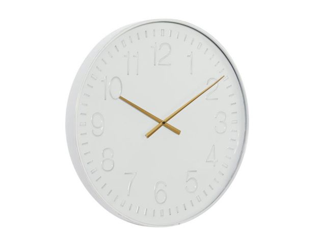 Uma 24-inch White Wall Clock large image number 2