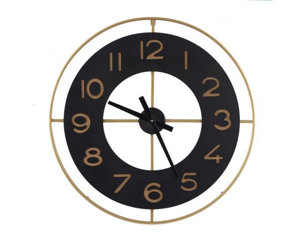 Uma 28-Inch Metal Wall Clock large image number 1