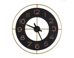 Uma 28-Inch Metal Wall Clock