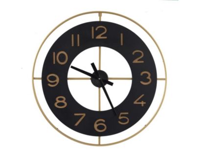 Uma 28" Gold Wall Clock